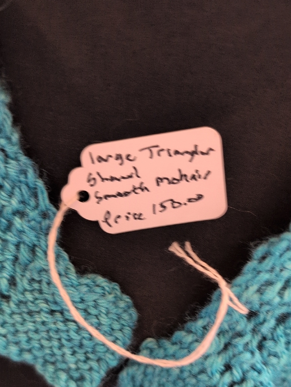 Large Rectangular Smooth Mohair - Picture 2 of 6